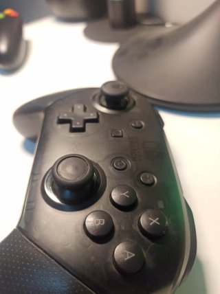 Mando Pro Nintendo Switch Negro