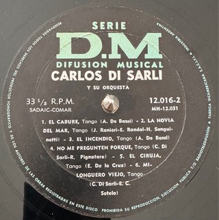 Carlos Di Sarli - Tango LP