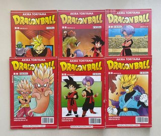 Lote 6 comics Dragon Ball Serie Roja