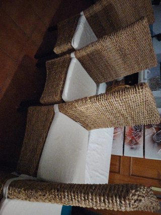 Sillas de comedor de ratán (Set de 4)