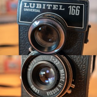 LUBITEL 166U UNIVERSAL Cámara TLR