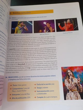 Libro Música Acordes ESO Santillana