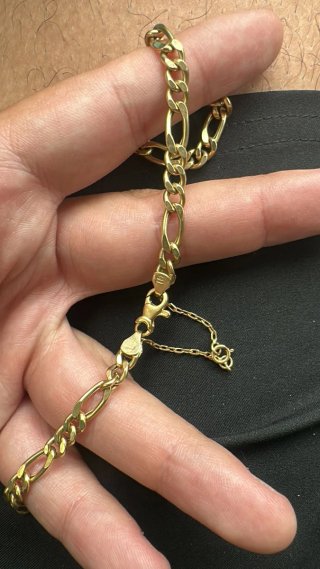 Cadena Figaro Oro 18k