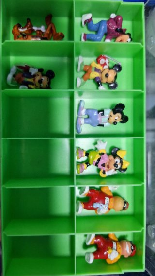 Kinder Sorpresa Mickey y Amigos 1989 - 8 Figuras