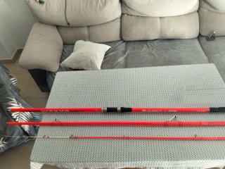 Equipo de pesca surfcasting