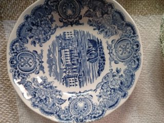 7 Platos Cerámica Diseño Vintage