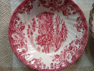 7 Platos Cerámica Diseño Vintage