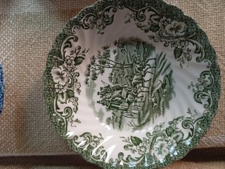 7 Platos Cerámica Diseño Vintage