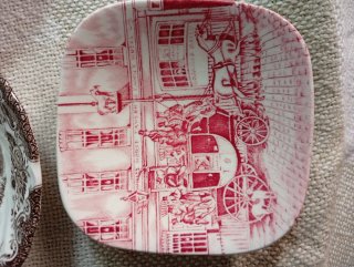 7 Platos Cerámica Diseño Vintage
