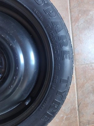 Rueda de repuesto Galleta T 125/80 R15 95M Pirelli