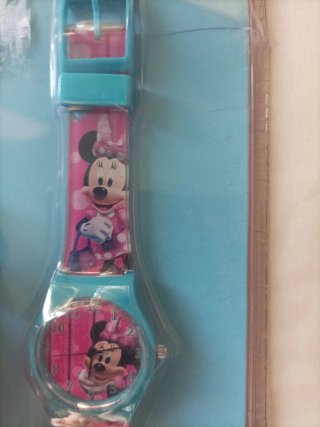 Reloj y Despertador Minnie Disney