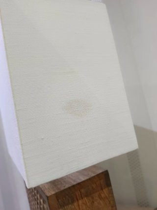 Lámpara Rectangular Madera cerezo