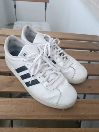 Zapatillas Adidas Blancas Talla 45.5