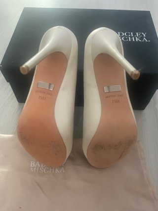 Zapatos Badgley Mischka Beige/Plata