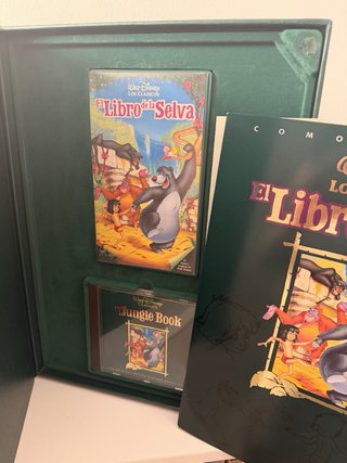 VHS El Libro de la Selva Edición de Lujo