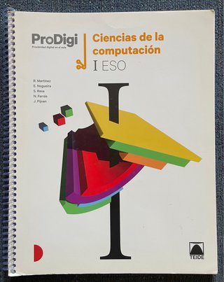 Ciencias de la computación, I ESO, ProDigi, Pro...