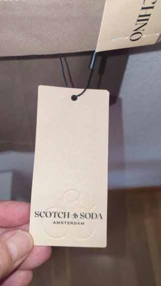 Pantalón Chino Scotch & Soda Marrón.talla 42.