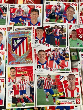 32 Cartas Atlético de Madrid distintas temporadas
