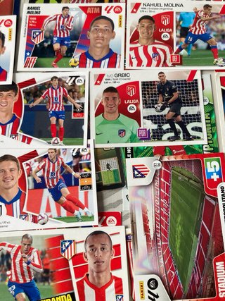 32 Cartas Atlético de Madrid distintas temporadas