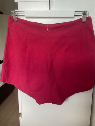 Falda pantalón roja/burdeos
