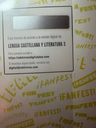Lengua castellana y literatura 3 Secundaria