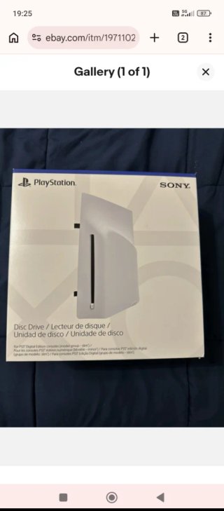 Unidad de Disco PS5 Digital Edition