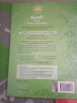 Classic Tales: Level 3 Bambi and the Prince in ...