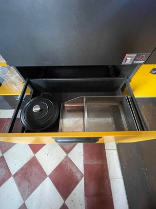 Cocina integrada moderna