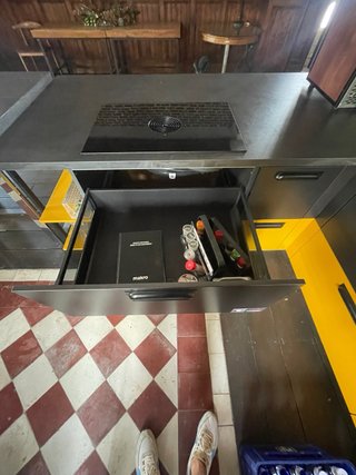 Cocina integrada moderna