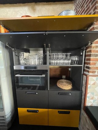 Cocina integrada moderna
