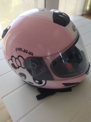 Casco Integral Stormer Rosa Panda