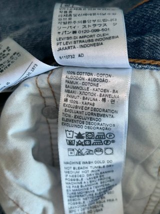 Pantalones Levi's 501 Mujer W24 L26