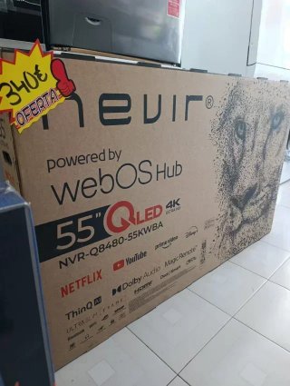 TV Nevir 55 QLED 4K webOS Hub