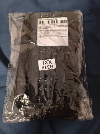 Chaleco compresión faja negra XXL