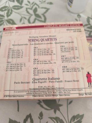 Mozart - Integral Cuartetos de Cuerda (8 CDs)