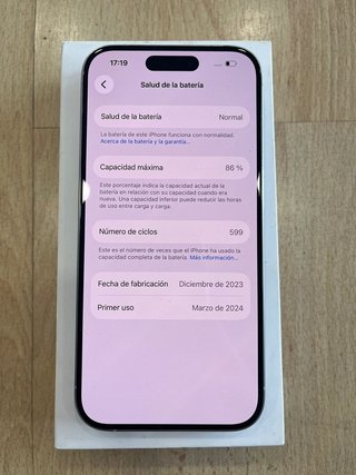 IPHONE 15 PRO 128GB BLANCO OCASIÓN