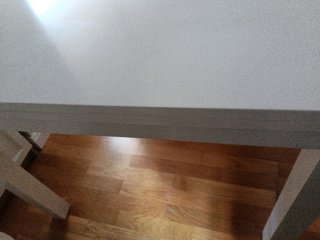 Mesa Comedor Blanca 90x90 Extensible