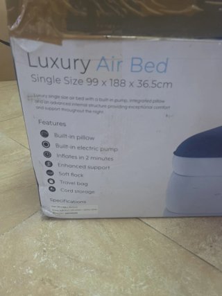 Letto ad Aria Gonfiabile Luxury Air Bed Singolo