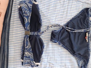 Bikini Tommy Hilfiger Denim Azul Talla XS