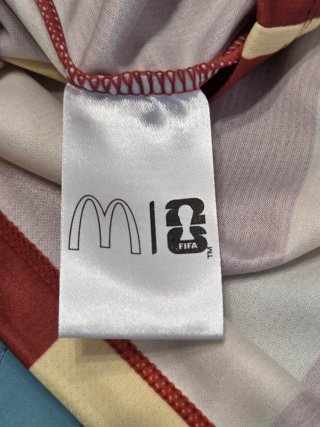 Camiseta McDonald's Mundial Futbol FIFA 2026 L/XL