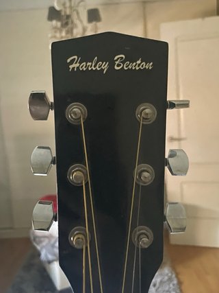 Guitarra Acústica Negra
