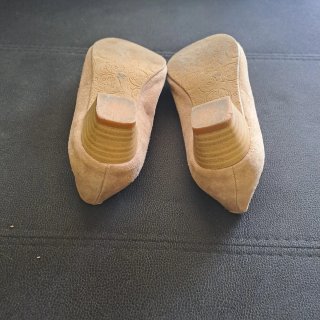 Zapatos Roldan Antelina Piel Beige Talla 38