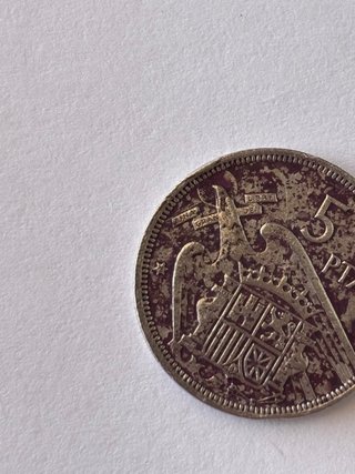 Moneda 5 Pesetas 1957 Franco