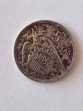 Moneda 5 Pesetas 1957 Franco