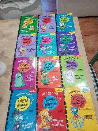 Libros escuela de monstruos nuevos