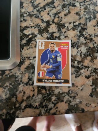 Cromo Mbappé Extra Sticker Panini