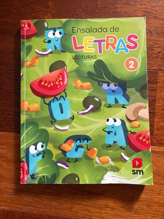 Ensalada de letras 2, Primaria lecturas