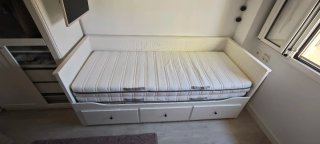 Cama Diván Ikea Hemnes Blanca