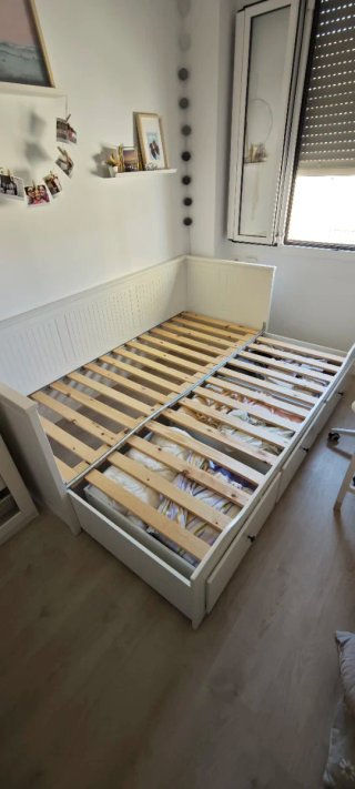 Cama Diván Ikea Hemnes Blanca