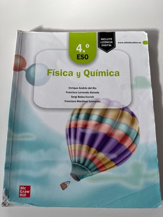 Física y Quimica 4.o ͡ESO